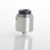 Buy Temple Style RDA Rebuildable Dripping Vape Atomizer Silver 28mm