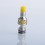 Authentic Auguse Seaman 510 Drip Tip for RDA / RTA / RDTA Silver Yellow