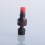 Authentic Auguse Seaman 510 Drip Tip for RDA / RTA / RDTA Black Red