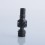 Authentic Auguse Seaman 510 Drip Tip for RDA / RTA / RDTA Black Black