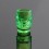 Short 510 Drip Tip for for dotMod dotAIO Pod System Translucent Green