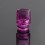 Short 510 Drip Tip for for dotMod dotAIO Pod System Translucent Purple