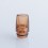 Long 510 Drip Tip or for dotMod dotAIO Vape Pod System Translucent Brown