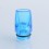 Long 510 Drip Tip or for dotMod dotAIO Pod System Translucent Blue