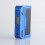 Authentic Lost Thelema Quest 200W VW Box Mod - Matte Blue Carbon Fiber, 5~200W, 2 x 18650