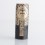 MK2 Special Brass Soon Integral Cipher Style Mechanical Mod - Black Gold, Brass + Delrin, 1 x 18650