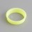 MK MODS Style Glow in the Dark Button Ring for DotMod Dotaio Pod System Yellow