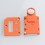 SXK Screen Plate + Button Plate Set for SXK BB 60W / 70W Box Mod Kit Orange