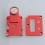 SXK Screen Plate + Button Plate Set for SXK BB 60W / 70W Box Mod Kit Red