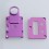 SXK Screen Plate + Button Plate Set for SXK BB 60W / 70W Box Mod Kit Purple