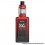 Authentic SMOKTech SMOK R-KISS 2 200W VW Box Mod Kit with TFV18 Mini Tank Black Red