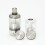 SXK Sputnik Style MTL RTA Atomizer - Silver, 316SS + PCTG, 3.8ml, 6 x 0.6mm / 3 x 0.6mm / 12 x 0.6mm Air Disk, 22mm