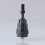 Four One Five 415 Fu-Ma Style RDA Rebuildable Dripping Vape Atomizer Black