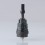 Four One Five 415 Fu-Ma Style RDA Rebuildable Dripping Atomizer Black