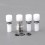 Authentic YFTK Billet Box Drip Tip Set for Billet / SXK BB Box Kit Silver White