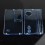 Authentic SXK Replacement Front + Back Cover Panel Plate for dotMod dotAIO V2 Pod Translucent Blue