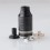 Cabeo Style DL / MTL RTA Rebuildable Tank Atomizer - Black, 5.0ml, Single Coil Configuration, 24mm Diameter