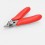 Authentic Coil Father Mini Diagonal Cutter Pliers for DIY Coil Building Red