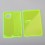 Authentic MK MODS Replacement Front + Back Cover Panel Plate for Cthulhu AIO Mod Kit Fluorescence Green