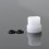 PRC Quantum Style 510 Drip Tip with Beauty Ring White
