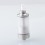 BY-ka SE Style MTL RTA Rebuildable Tank Atomizer - Silver, 316SS + PCTG, 5.0ml, 1.7mm Airflow Pin, 22mm