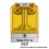 Authentic Ambition Mods Bishop Cubed RBA Boro Tank for SXK BB / Billet Boro Box Mod Kit Yellow