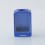 PRC ProRo Style Boro Tank for SXK BB / Billet AIO Box Mod Kit Blue Aluminum Alloy