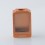 PRC ProRo Style Boro Tank for SXK BB / Billet AIO Box Mod Kit Brown Aluminum Alloy