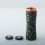 Authentic Times Dreamer V1.5 Mech Mod Extend Stacked Tube Black Copper Spatter Green