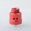 Authentic Hellvape Dead Rabbit Max RDA Rebuildable Dripping Vape Atomizer Red