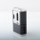 5A Hussar BXR Style AIO VW Box Mod - Black + Silver, 1~60W, 1 x 18650