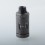 Authentic fly Lindwurm RTA Rebuildable Tank Atomizer Gun Metal