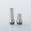 MAG 22 Style 510 Drip Tip Set for RDA / RTA / RDTA Atomizer Silver