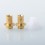 Monarchy Cyber Style 510 Drip Tip Set White Gold SS POM