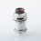 Authentic ThunderHead Creations THC & Mike s Blaze RTA Rebuildable Tank Atomizer - Silver, 2ml / 5.5ml, 26mm Diameter