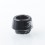 Authentic Reewape AS343 Resin 810 Drip Tip for RDA / RTA / RDTA Atomizer Black