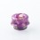 Authentic Reewape AS344 Resin 810 Drip Tip for RDA / RTA / RDTA Atomizer Purple