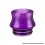 Authentic Reewape AS348 Resin 810 Drip Tip for RDA / RTA / RDTA Atomizer Purple