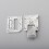 Mission XV Topo Inner Plate Set for SXK BB / Billet Box Mod Kit Silver