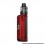 Authentic Lost Thelema Solo 100W Mod Kit with UB PRO Pod - Matt Red Carbon Fiber, VW 5~100W, 1 x 18650 / 21700, 5ml