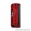 Authentic Lost Thelema Solo 100W Box Mod - Matt Red Carbon Fiber, VW 5~100W, 1 x 18650 / 21700