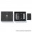 Authetnic Lost Thelema Quest 200W Clear Box Mod - Silver, 5~200W, 2 x 18650, (Gift Box)