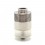 SXK Paravozz Cyclone Cool XL Style RDTA Rebuildable Dripping Tank Atomizer - Silver, Titanium Alloy, 22mm Diameter