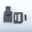 Kontrl Switch Style Inner Plate Set for SXK BB / Billet Box Mod Kit Black Aluminum