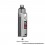 Authentic VOOPOO DRAG S 60W 2500mAh VW Mod Pod System Starter Kit - Silver Dark Grey, 4.5ml, 0.2ohm / 0.3ohm, 5~60W