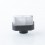 Kontrl Mag Style 510 Drip Tip Black White Aluminum Resin