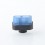 Kontrl Mag Style 510 Drip Tip Black Blue Aluminum Resin