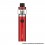 Authentic esso Sky Solo Plus 3000mAh Starter Kit - Red, 0.18 Ohm, 8ml, 30mm Diameter