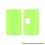 Authentic Vandy Pulse AIO.5 / Pulse AIO Replacement DIY Front + Back Panel Frosted Green