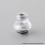 Monarchy Cyber 2 Style 510 Drip Tip Silver Translucent PC